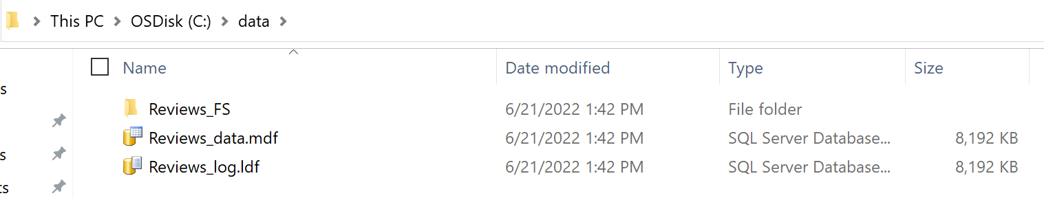 File structure