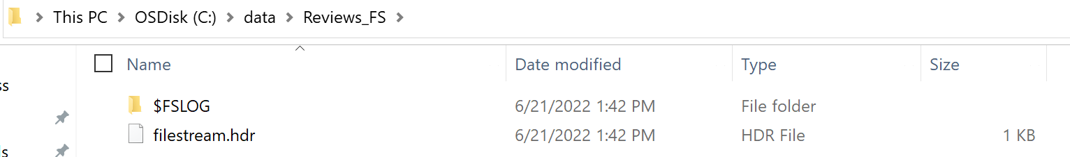 File structure